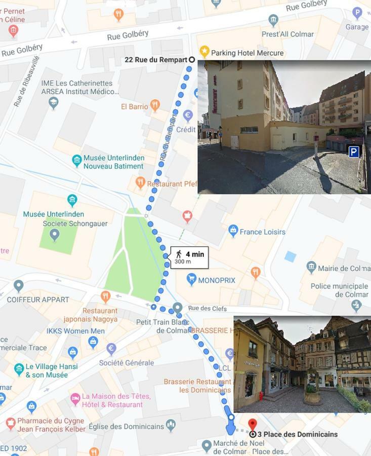 Duplex Des Dominicains - 1 Parking Gratuit - Hypercentre 6 Personnes Διαμέρισμα Κολμάρ Εξωτερικό φωτογραφία